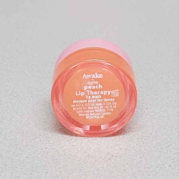 tarte Skincare New Tarte Awake Lip Therapy Lip Mask Peach Poshmark